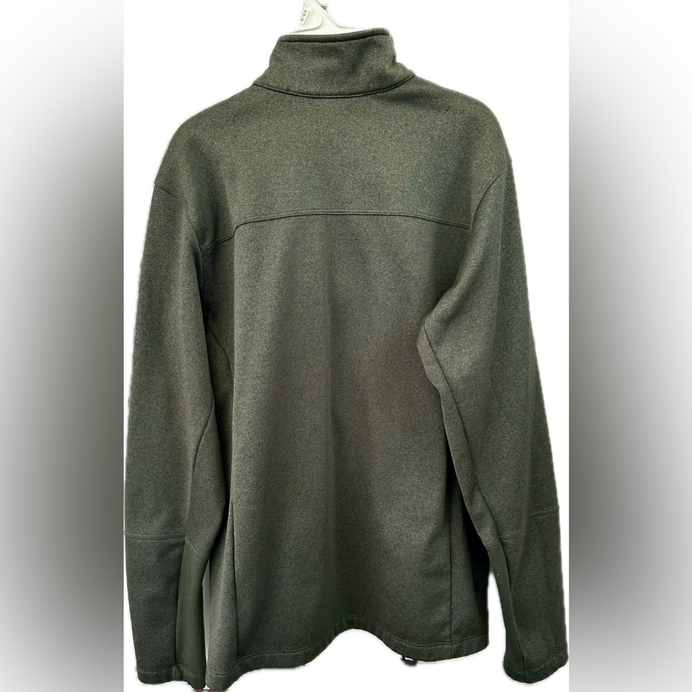 The North Face CANYONLANDS Green Half-Zip Fleece Mens - Picture 2 of 4